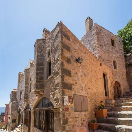 Ypatia Cozy Castle Suite Apartment With Loft Monemvasía Exterior foto